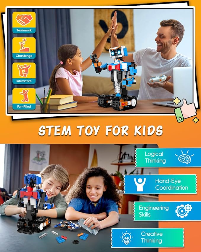 STEM Robot Toys Building Kits, Aukfa Building Toys - Image 2