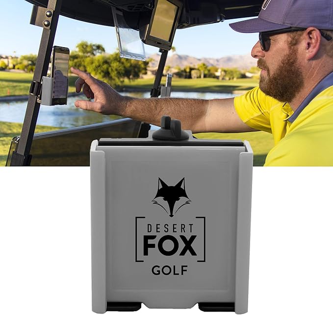 DESERT FOX GOLF - Phone Caddy - Gray