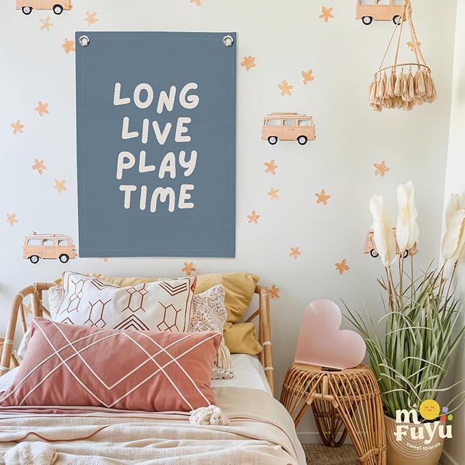 Playroom Wall Decor, Kids Boy Decor Hanging Banner - Image 7