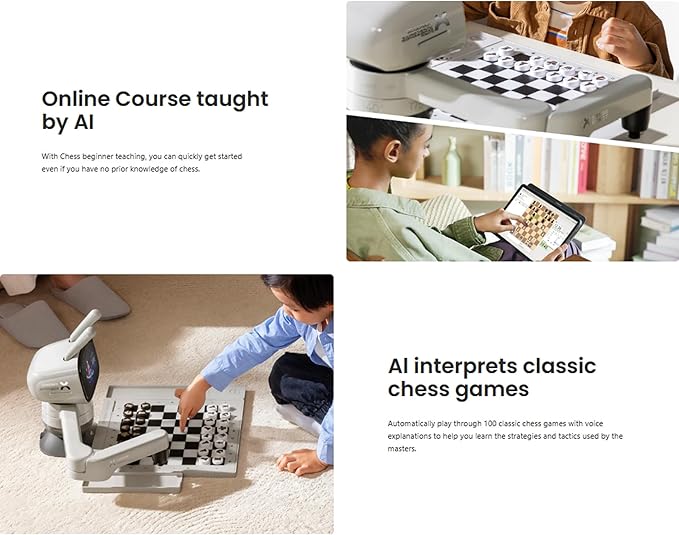 SenseRobot Lite — 2-in-1 AI Robotic Chess & Checkers Set | 25 Chess Levels - Image 5