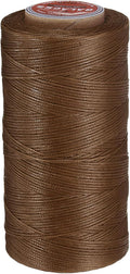 uxcell Flat Leather Sewing Waxed Thread, 270m / 295 Yards Polyester Wax String by uxcell