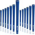 Karma Velour Golf Grips for Men, Women, Juniors | Undersize, Standard, Midsize, Oversize, & Jumbo | 6 Colors | Choose Single, 9, 13 Pack or Golf Club Grip Kit