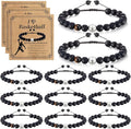 12 Set Sport Adjustable Beaded Bracelets Gifts Football Softball Soccer Volleyball Golf Basketball Hockey Bracelets for Women Men Adjustable Beaded Accessories