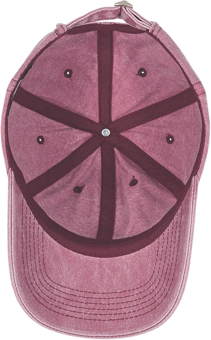 Classic Dad Hat Cotton, Low-Profile Plain Baseball Cap, Adjustable, Breathable and Packable