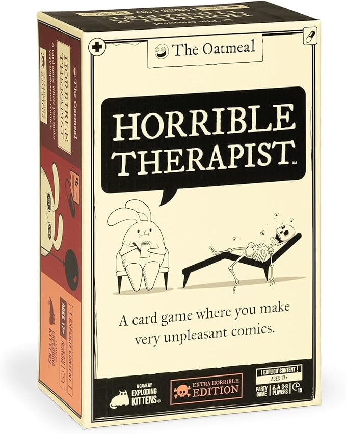 Horrible Therapist: Extra Horrible Edition by Exploding Kittens by ExplodingKittens