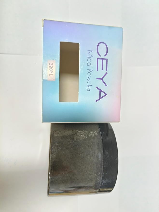 Ceya Mica Powder, 5.3oz/ 150g Grey Pearlescent Effect Colorant Pigment Powder - Image 8