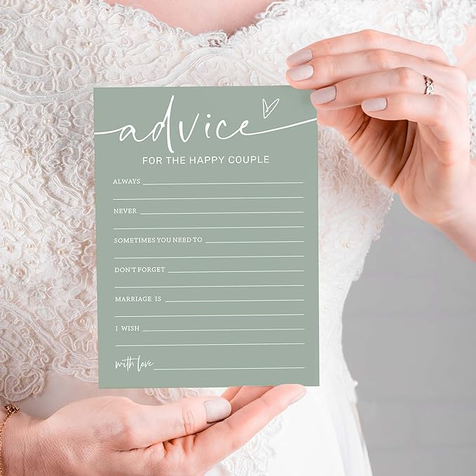 Bridal Shower Games Cards, Advice - Image 5