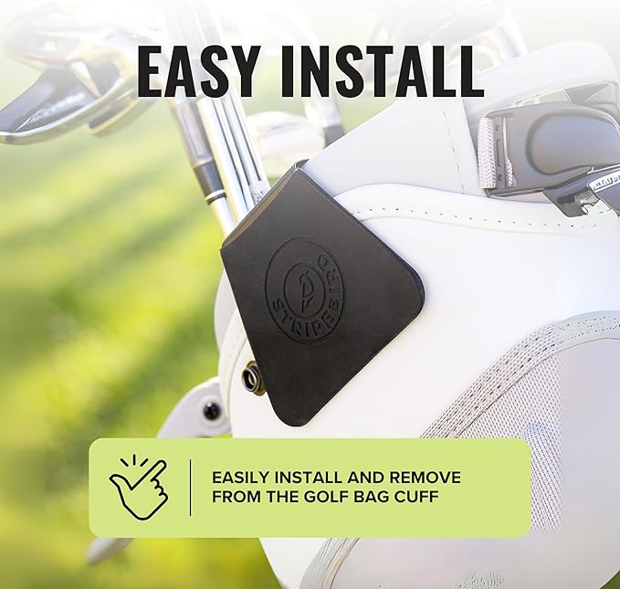 Stripebird - Steel Hub for Golf Magnet Accessories - Metal Attachment for Golf Bag Magnet Products - Easily Access Magnetic Golf Accessories from Your Golf Bag
