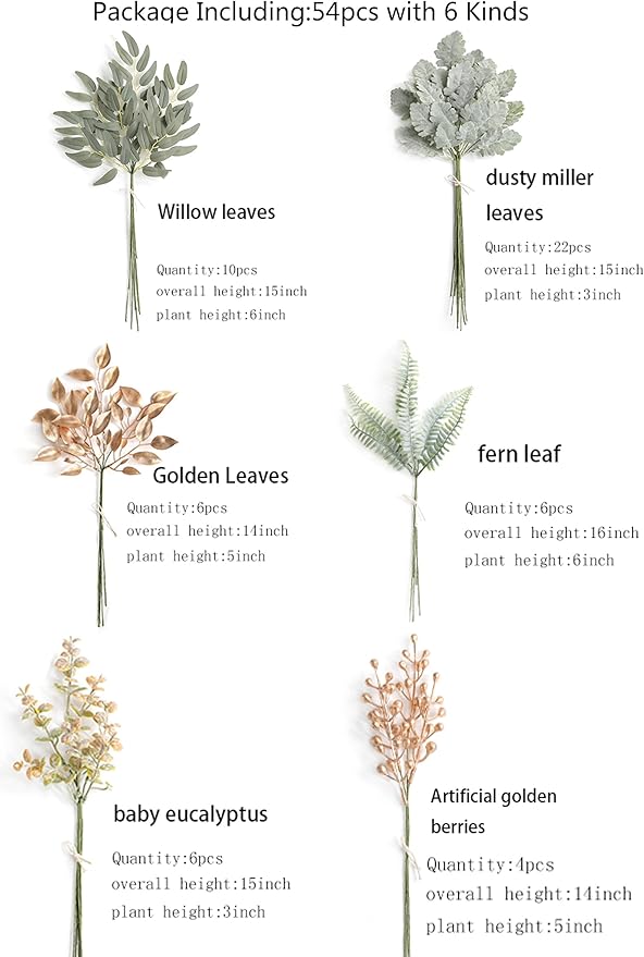 Serra Flora Artificial Greenery Spray Box Set - Image 3