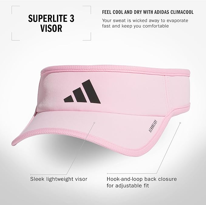 adidas Men's Men's Superlite 3 Visor