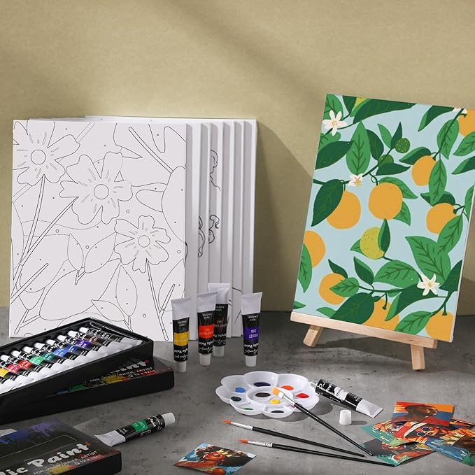Cholemy 36 Pcs Paint and Sip Kit - Image 2