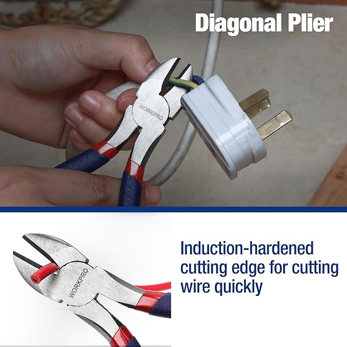 7-piece WORKPRO Pliers Set - Image 7