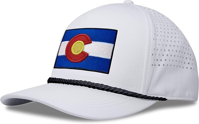 Performance Golf Hat – Adjustable Snapback Trucker Baseball Cap for Men & Women - Jetset Series