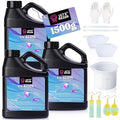 LET'S RESIN UV Resin, 1500g Odorless, Low Shrinkage, by LETSRESIN