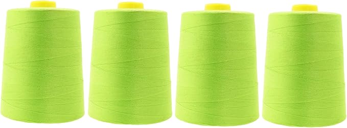 Mandala Crafts 4 Pack of Serger Threads Cones Spools by MandalaCrafts