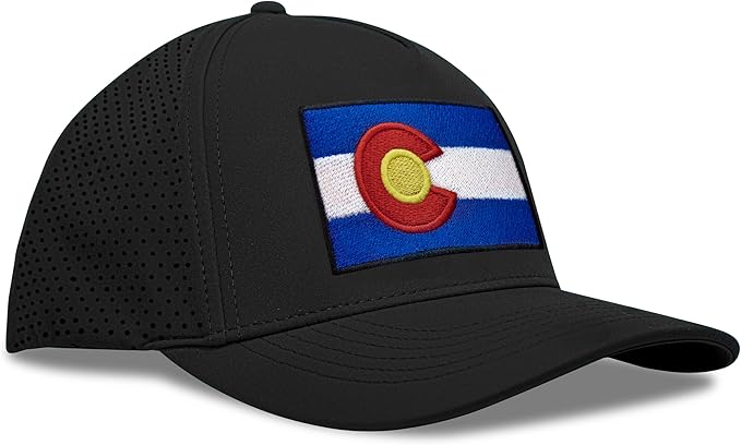Performance Golf Hat – Adjustable Snapback Trucker Baseball Cap for Men & Women - Jetset Series