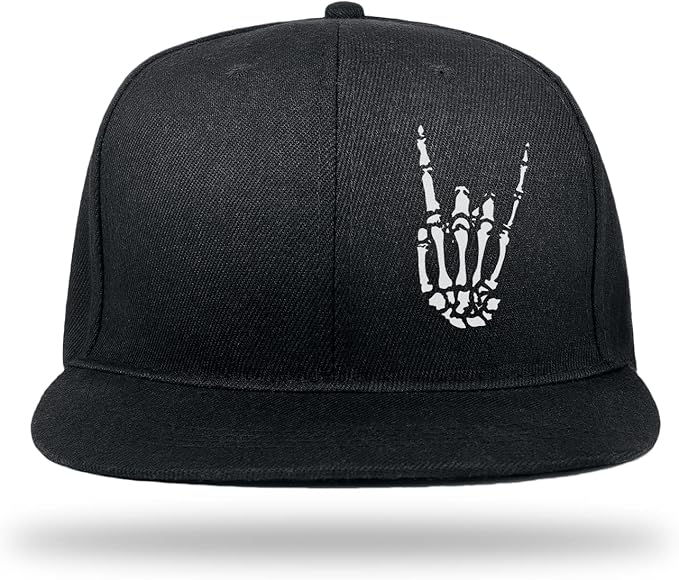 Snapback Hats for Men Mens Hats Flat Bill Snap Backpack Fitted Trucker