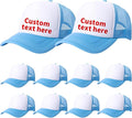 10 Pack of Blank Trucker Hat Bulk Men and Women Hats Bulk DIY Graffiti Mesh Hat Hot Stamping Hats