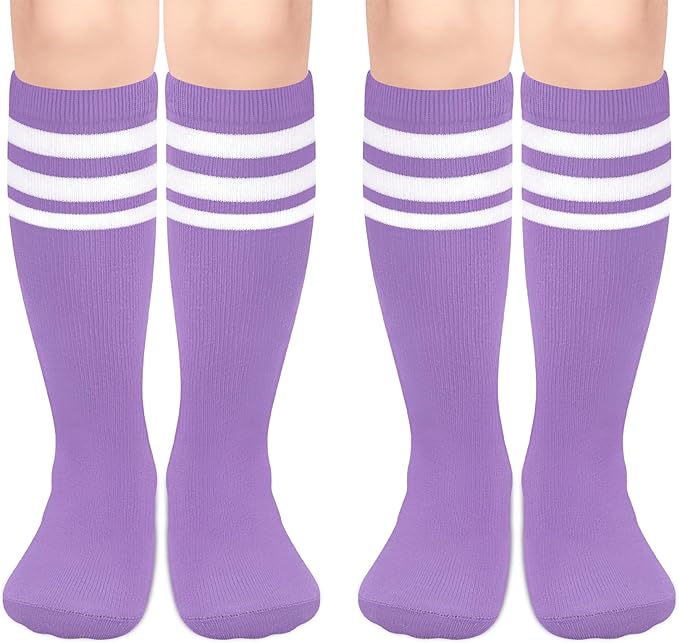 Olreco Toddler Soccer Socks Kids Baseball Socks Youth Softball Sock for Girls Boys Football Sock Boys Athletic Accessories