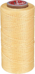 uxcell Flat Leather Sewing Waxed Thread, 270m / 295 Yards Polyester Wax String by uxcell