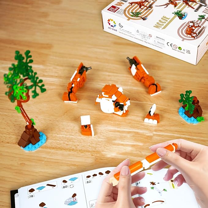 Creator 3 in 1 Building Set, Rebuilds into 3 Different Safari Animal Figures- - Image 4