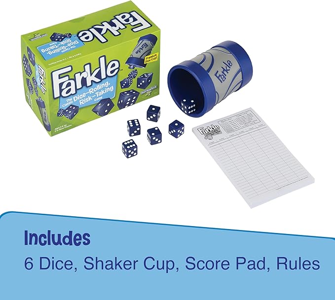 PlayMonster Farkle Dice Game — Exclusive Premium Dice Cup — Family Game Night — - Image 2