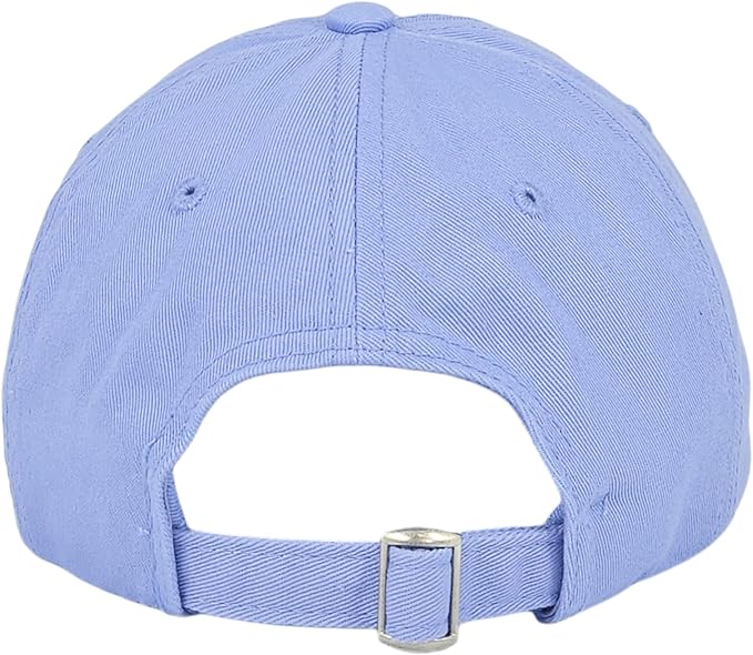 NY 3D Embroidered Cotton Dad Hat – New York Baseball Cap, Adjustable Metal Buckle Strap, Unstructured Low-Profile Style