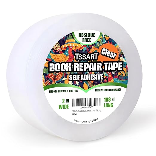 Clear Book Repair Tape by TSSART