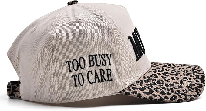 Mommin Trucker Hats Women, Embroidered Baseball Mom Essentials Womens Trucker Hat for Mom