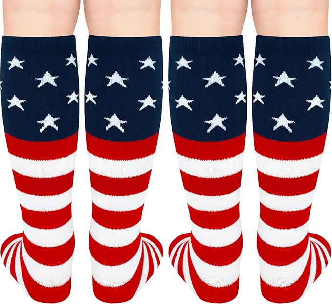 Olreco Toddler Soccer Socks Kids Baseball Socks Youth Softball Sock for Girls Boys Football Sock Boys Athletic Accessories
