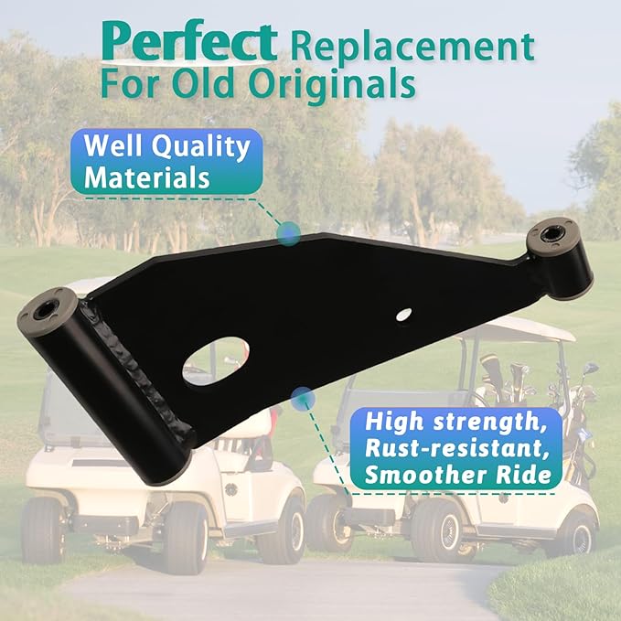 DRIVE UP Control Arm Delta A-Plate for 2004+ Club Car Precedent & 2018-up Tempo Golf Carts 102287301/103388501 (Control A-Arm Kit)