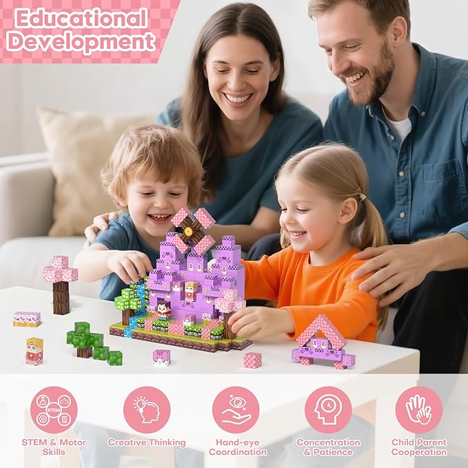 Magnetic Blocks, Magnetic Building Blocks 100pcs, STEM Sensory Toys - Image 6