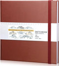Moinchore Back to School Gifts Square Sketchbook 8 x 8 Inch Hardcover Art by Moinchore