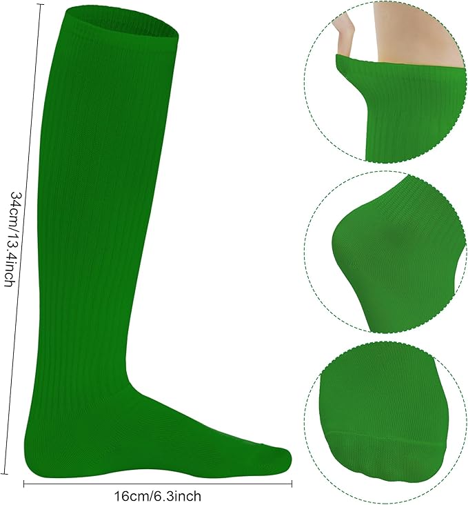 Dxhycc Youth Baseball Socks and Belt Combo Set Softball Baseball Socks and Elastic Waist Belt for Youth Boys Girls