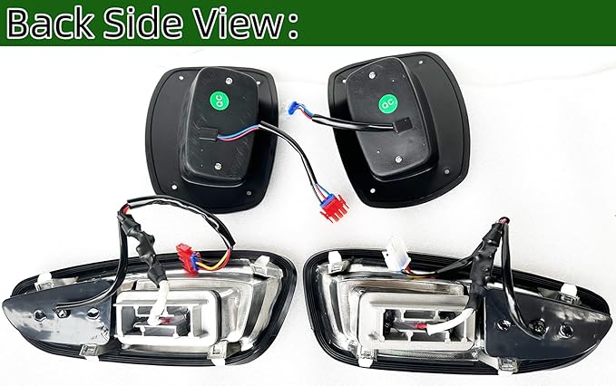Dr.Acces Golf Cart light Compatible EZGO RXV Complete ultimate LED Light Kit with Turn Signals, Hazard Flasher, Horn and Brake fits Fits RXV Gas & Electric 2008-2015 Golf Cart