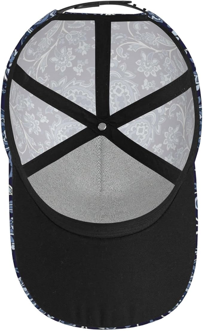 Vintage Cute Plaid Baseball Cap for Men Women,Adjustable Dad Hat Baseball Hat Summer Snapback Cap Outdoor
