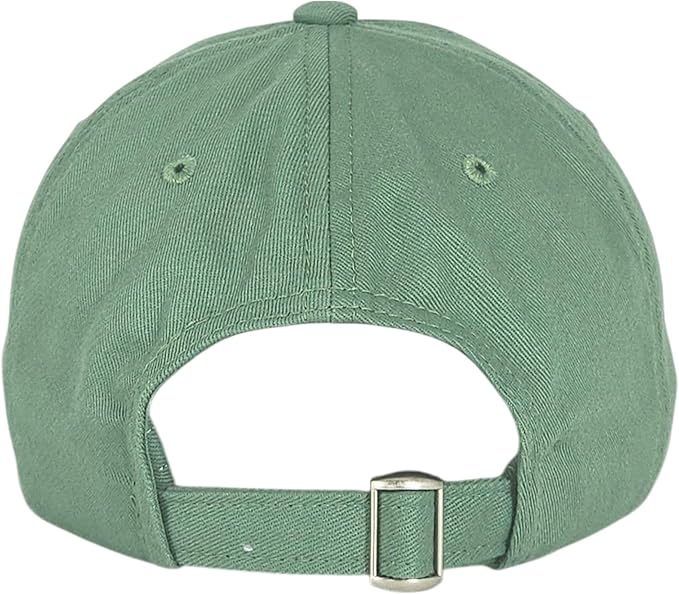 NY 3D Embroidered Cotton Dad Hat – New York Baseball Cap, Adjustable Metal Buckle Strap, Unstructured Low-Profile Style