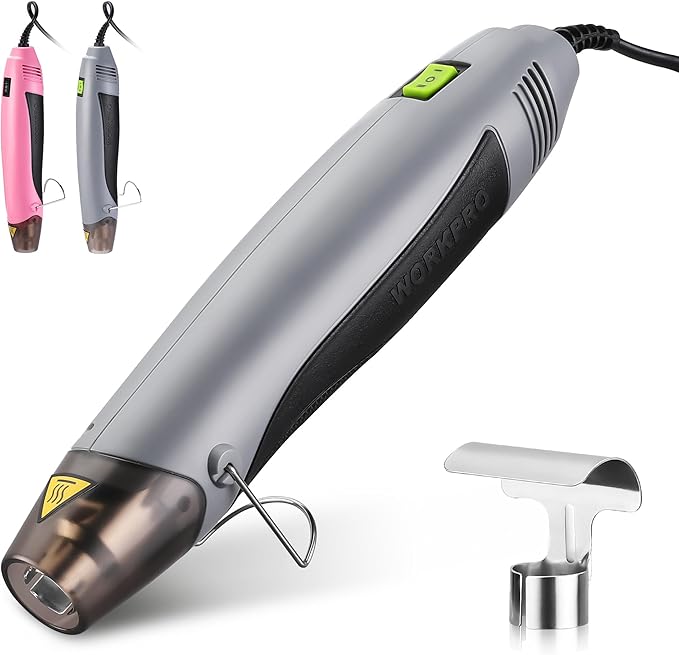 WORKPRO Heat Gun, 400W Mini Hot Air Gun by WORKPRO
