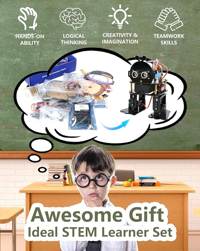 Biped Robot Kit STEM Toys Science Kit - Image 5
