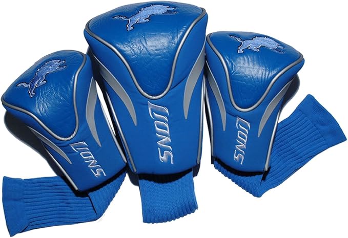 Team Golf NFL San Diego Chargers Contour Golf Club Headcovers (3 Count) Numbered 1, 3, & X, Fits Oversized Drivers, Utility, Rescue & Fairway Clubs, Velour Lined for Extra Club Protection