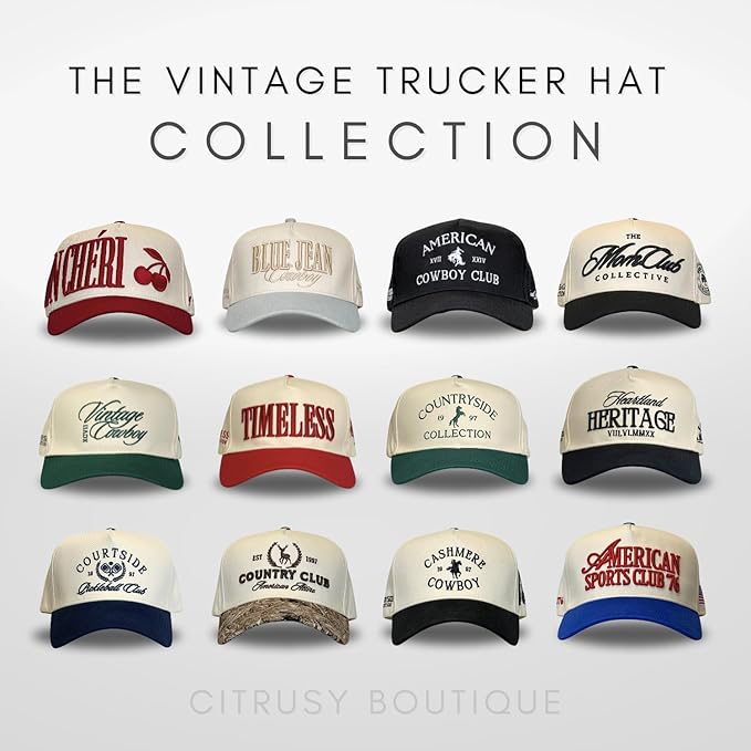 Vintage Faith & Forever Trucker Hat | Men & Women | Christian Cross Jesus Hats | Bachelorette Bride Hat | Cotton | Snapback
