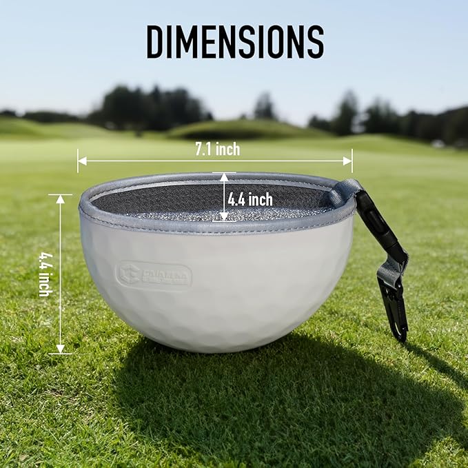 GAIARENA Golf Cleaning Bag Pouch Golf Ball Washer Club Cleaner with Scrub and Wipe Cloth Gifts Ideas for Golfers On-Course Golf Accessories