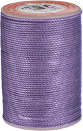 uxcell Round Leather Sewing Waxed Thread, 55m / 60 Yards Wax Polyester String by uxcell