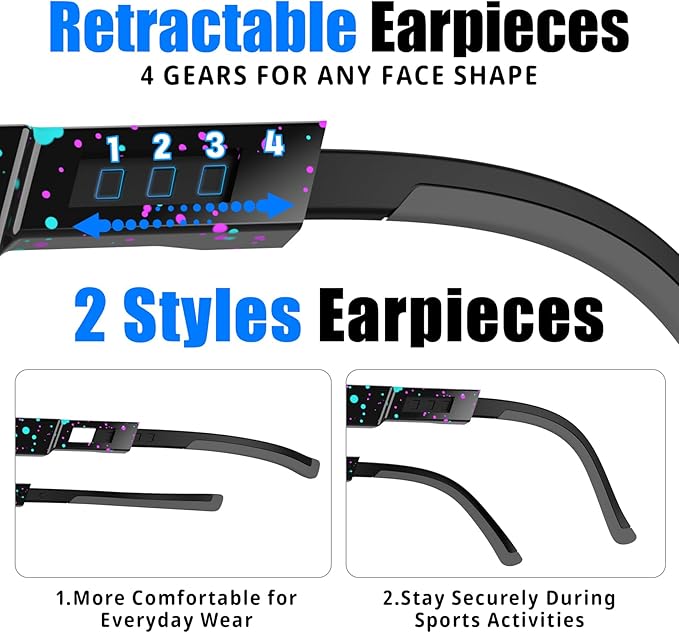X-TIGER Polarized Youth Baseball Sunglasses UV400 Kids Sunglasses Boys Girls 8-12 Youth for Softball Cycling Sports Glasses