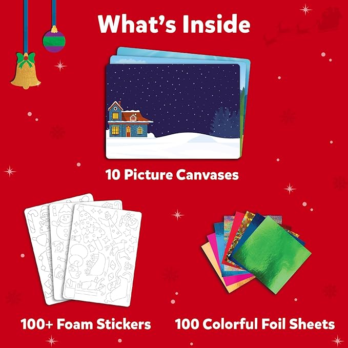 Skillmatics Foil Fun – Mess-Free Holiday Art & Craft Kit - Image 5