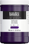 Liquitex Professional Heavy Body Acrylic Paint, 32-oz Pot, Dioxazine Purple by Liquitex