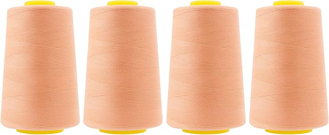Mandala Crafts 4 Pack of Serger Threads Cones Spools by MandalaCrafts