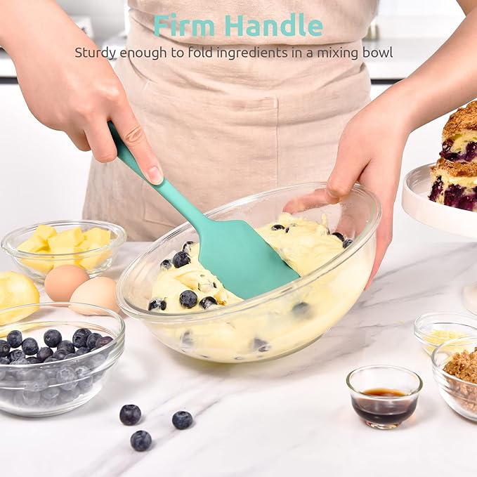 Heat Resistant Silicone Spatula Set: U-Taste 600ºF High Temp Seamless Food - Image 5