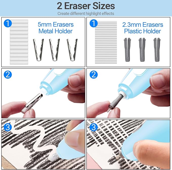 AFMAT EE04BL Electric Eraser, - Image 3