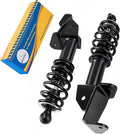 Golf Cart Front Shock Absorbers Fit Yamaha G29/Drive 2007-2016 Gas and Electric Models, Replace OEM# JW2-F3390-00 JW2-F3350-00, 2PCS (1 Passenger and 1 Driver Side)